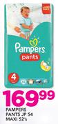 Pampers Pants JP S4 Maxi 52's Pack