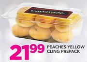 Peaches Yellow Cling Prepack