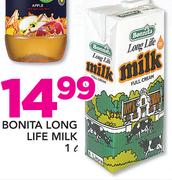 Bonita Long Life Milk-1Ltr