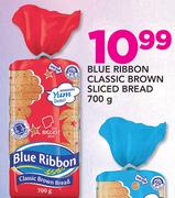 Blue Ribbon Classic Brown Sliced Bread-700g