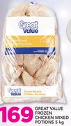 Great Value Frozen Chicken Mixed Portions-5Kg