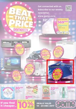 Game Tanzania : Beat that Price (14 Dec - 24 Dec 2017), page 1
