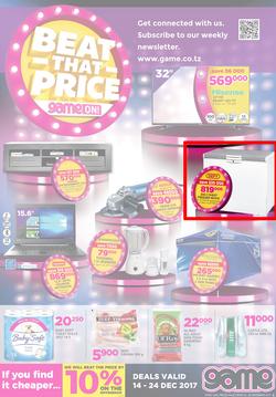 Game Tanzania : Beat that Price (14 Dec - 24 Dec 2017), page 1