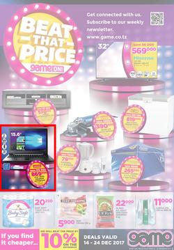 Game Tanzania : Beat that Price (14 Dec - 24 Dec 2017), page 1