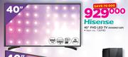 Hisense 40" FHD LED TV HX40M2160F