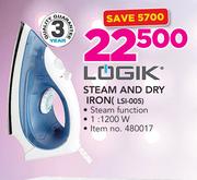 Logik Steam And Dry Iron LSI-005