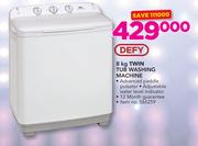 Defy 8kg Twin Tub Washing Machine