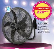 Logik 65cm Wall Fan HVM-65