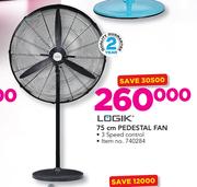 Logik 75cm Pedestal Fan