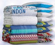 Casa Queen Poly Cotton Assorted Comforter With 2 Matching Pillowcases 