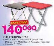 Flip Folding Desk-Each