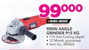 Black & Decker 900W Angle Grinder 915 KG