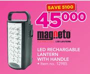 Magneto LED Rechargeable Lantern With Handle