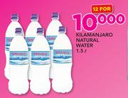 Kilamanjaro Natural Water-12x1.5Ltr