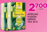 African Fusion Green Tea-25's Pack