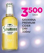 Savanna Premium Cider Dry-330ml