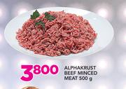 Alphakrust Beef Minced Meat-500g
