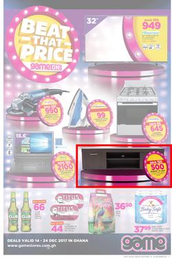Game Ghana : Beat that Price (14 Dec - 24 Dec 2017), page 1