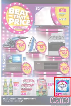 Game Ghana : Beat that Price (14 Dec - 24 Dec 2017), page 1