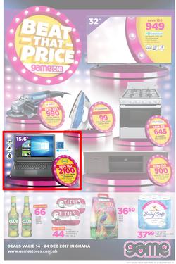 Game Ghana : Beat that Price (14 Dec - 24 Dec 2017), page 1