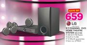 LG 5.1 Channel DVD Home Theatre System DH-3140