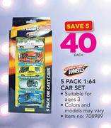 Adventure Wheels 5 Pack 1:64 Car Set