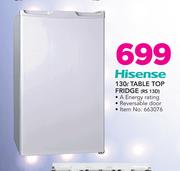 Hisense 130Ltr Table Top Fridge RS 13D