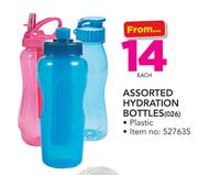 Assorted Hydration Bottles 026-Each