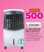 Logik 9Ltr Air Cooler With Remote