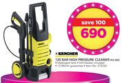 Karcher 120 Bar High Pressure Cleaner Including Dirt Blaster K2.360