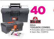 Bigjim 42cm Toolbox Combo Including 32cm Toolbox