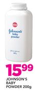 Johnson's Baby Powder-200gm