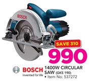 Bosch 1400W Circular Saw GKS 190