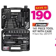 Stramm 141 Piece Tool Kit With Case
