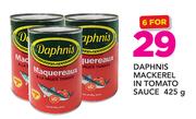 Daphnis Mackerel In Tomato Sauce-6X425gm