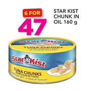 Star Kist Chunk In Oil-6X160gm