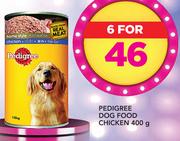 Pedigree Dog Food Chicken-6x400g