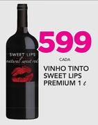 Vinho Tinto Sweet Lips Premium-1Ltr