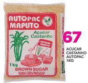 Acucar Castanho Autopac-1kg