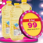 Great Value Oil-3x2Ltr