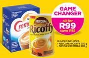 Nescafe Ricoffy 750g & Nestle Cremora 800g-Per Bundle