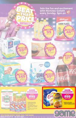 Game Cape : Beat That Price (25 Oct - 30 Oct 2017), page 1