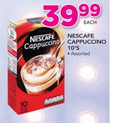 Nescafe Cappuccino-10's
