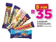 Cadbury Chocolate Bars-For 5