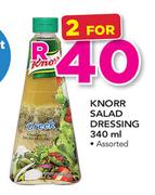 Knorr Salad Dressing-2x340ml