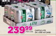Castle Lite Cans-24x500ml