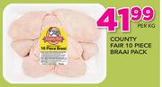 County Fair 10 Piece Braai Pack-Per Kg