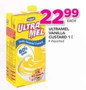 Ultramel Vanilla Custard-1Ltr