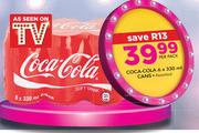 Coca Cola Cans-6x330ml