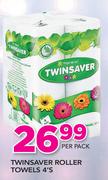 Twinsaver Roller Towels-4's Per Pack